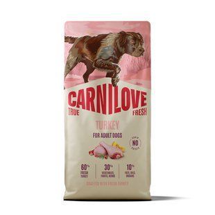 Корм сухий Carnilove True Fresh Turkey для cобак індичка 12 кг 173729 фото
