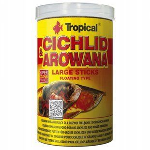 Cichlid and Arowana Large Sticks 250ml/75g 63534_ord фото