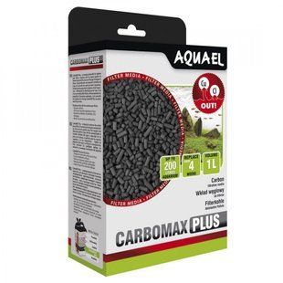 Вкладиш Aquael для фільтра CarboMax Plus активоване вугілля 2 шт 1 л 106615 /5399 фото