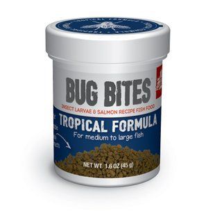 Корм для рыб Fluval Bug Bites для тропических рыб , M/L, 45 g A6578_ord фото
