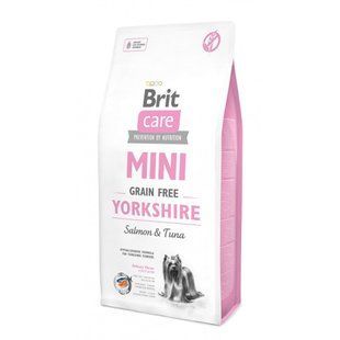 Корм сухий Brit Care Grain Free Mini Yorkshire для йоркширських тер&rsquo;єрів з лососем та тунцем 7 кг 170781/0213 фото