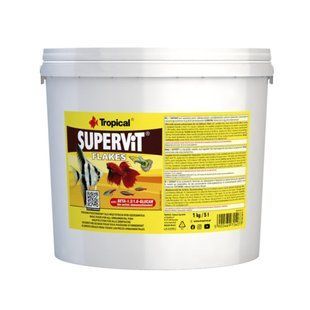 SuperVit (Basic) 5L/1kg (хлопья) основ.корм с содерж. ВЕТА GLUC 70407_ord фото