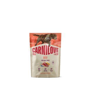 Корм сухий Carnilove True Fresh Beef для cобак яловичина 1,5 кг 173724 фото