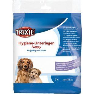 Пелюшки Trixie для собак з лавандою целюлоза 40х60 см 7 шт 23371 фото