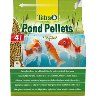 Tetra POND Pellets medium 4L/1,03kg плав. шарики 169845_ordСПЕЦЦЕНА фото