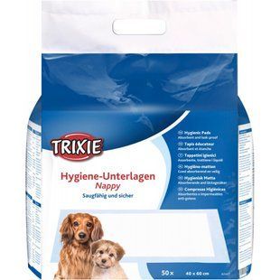 Пелюшки Trixie для собак целюлоза 40х60 см 50 шт 23417 фото